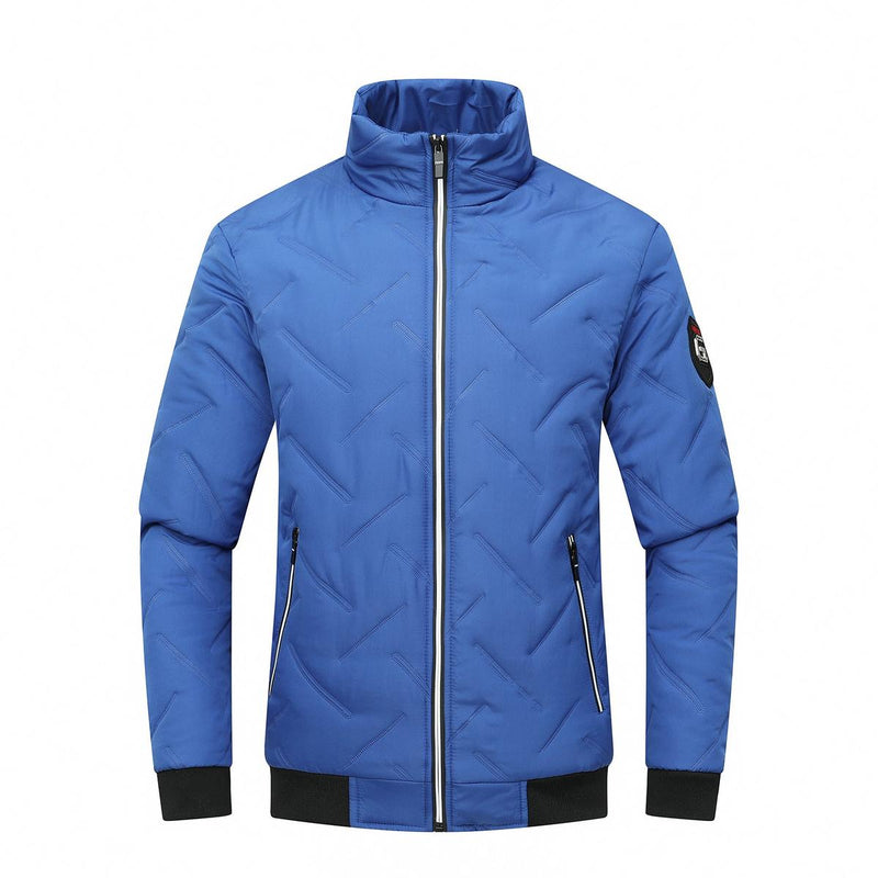 Men&#39;s Slim Fit Chevron Quilted Jacket