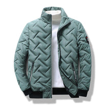 Men&#39;s Slim Fit Chevron Quilted Jacket