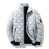 Men&#39;s Slim Fit Chevron Quilted Jacket