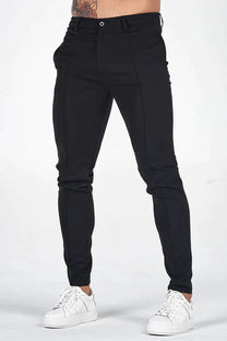 Men&#39;s Slim Fit Full-Length Trousers