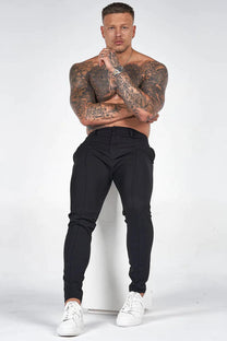 Men&#39;s Slim Fit Full-Length Trousers