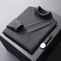 Men&#39;s Slim Fit Knitted Turtleneck Sweater