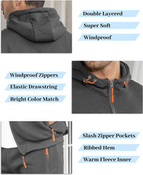 Men&#39;s Slim-Fit Tracksuit Set With Pullover And Pants