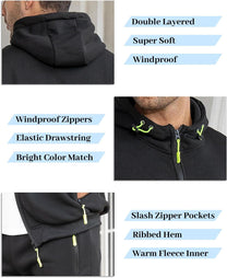 Men&#39;s Slim-Fit Tracksuit Set With Pullover And Pants