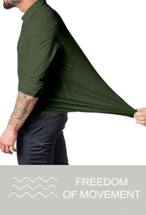 Men&#39;s Slim-Fit Wrinkle-Free Stretch Shirt