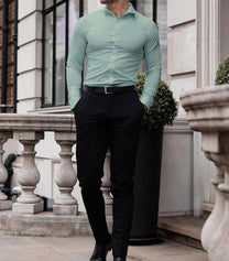 Men&#39;s Slim-Fit Wrinkle-Free Stretch Shirt