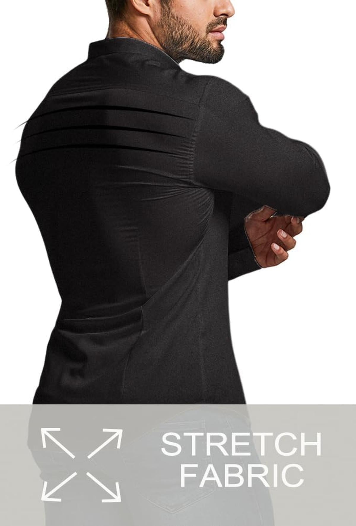 Men&#39;s Slim-Fit Wrinkle-Free Stretch Shirt