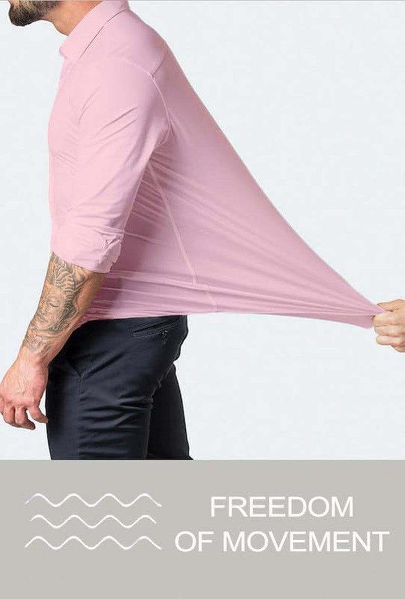 Men&#39;s Slim-Fit Wrinkle-Free Stretch Shirt