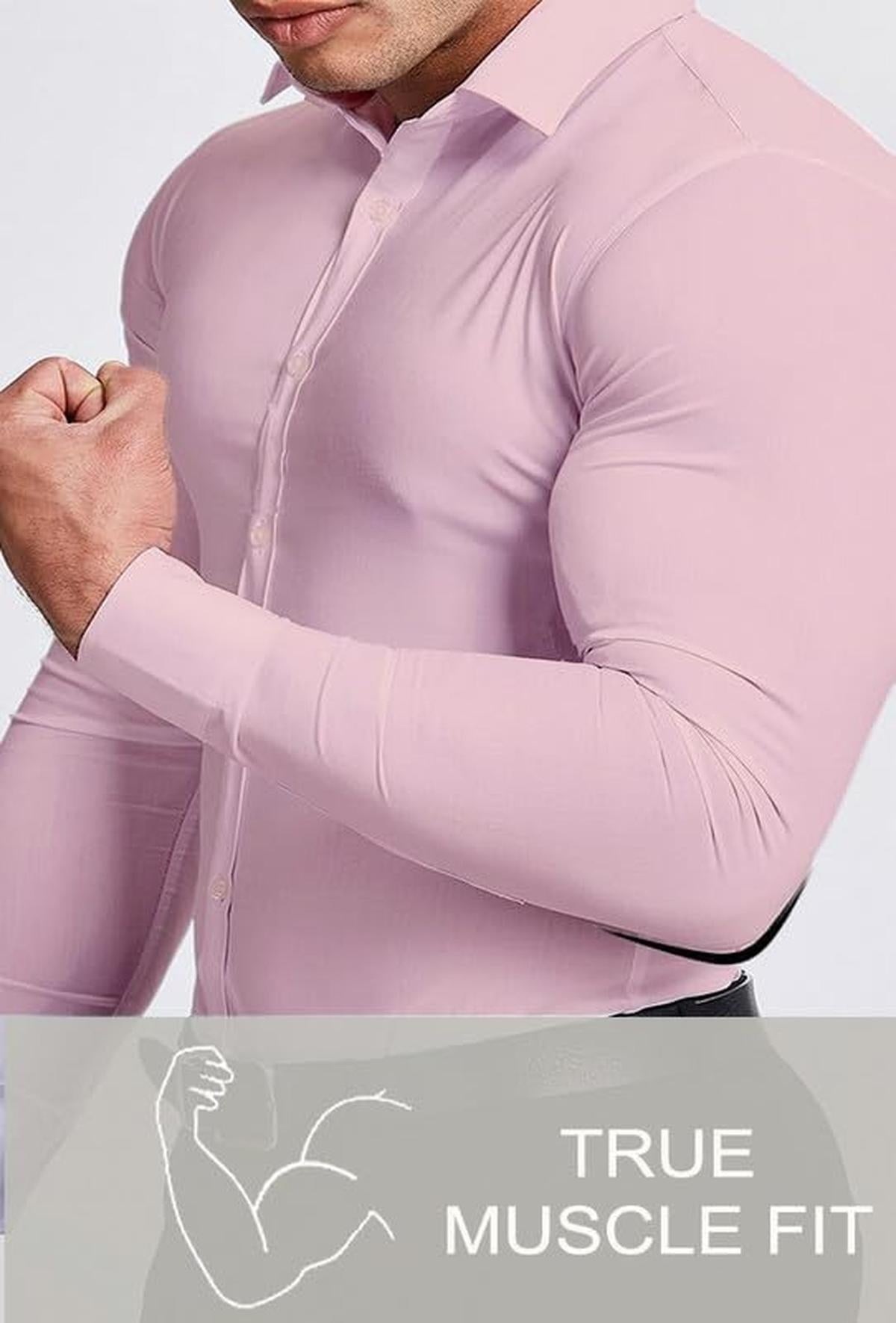 Men&#39;s Slim-Fit Wrinkle-Free Stretch Shirt