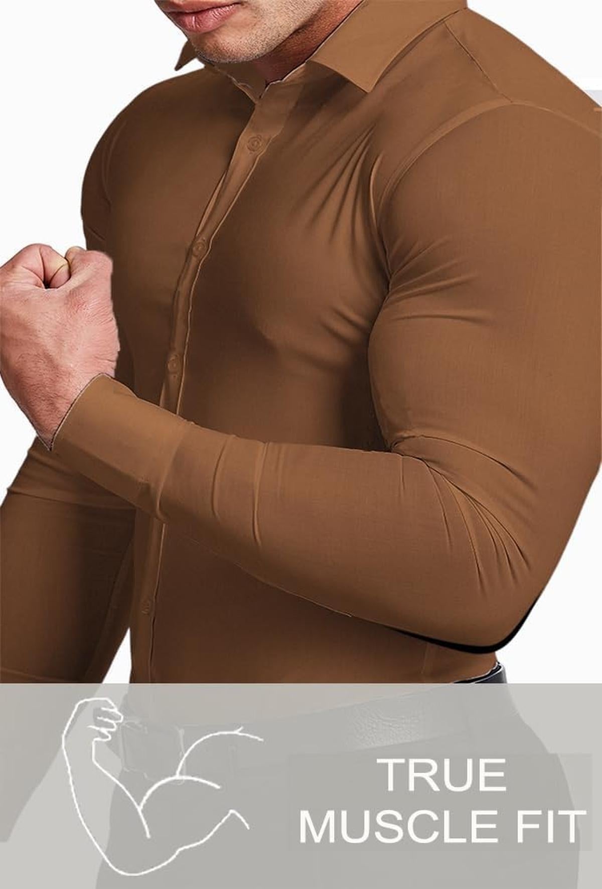 Men&#39;s Slim-Fit Wrinkle-Free Stretch Shirt