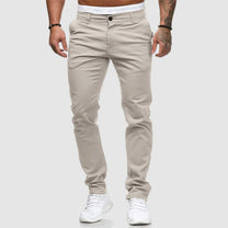 Men&#39;s Slim Straight Leg Casual Pants