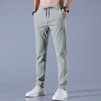 Men&#39;s Slim Tapered Jogger Pants With Pockets