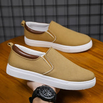 Men&#39;s Slip-On Canvas Sneakers With Orthopaedic Insole