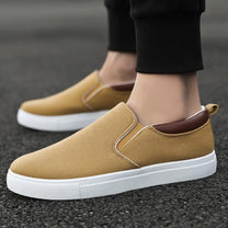 Men&#39;s Slip-On Canvas Sneakers With Orthopaedic Insole