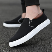 Men&#39;s Slip-On Canvas Sneakers With Orthopaedic Insole