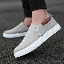 Men&#39;s Slip-On Canvas Sneakers With Orthopaedic Insole