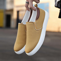 Men&#39;s Slip-On Canvas Sneakers With Orthopaedic Insole