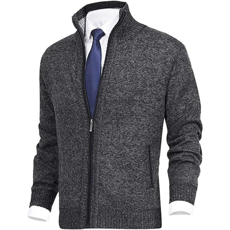 Men&#39;s Soft Fleece Vest With Full-Length Zipper