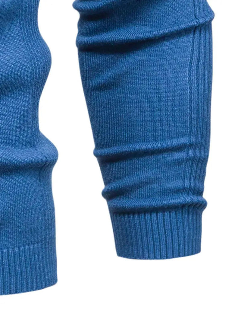 Men&#39;s Soft Knit Slim Fit Turtleneck Sweater