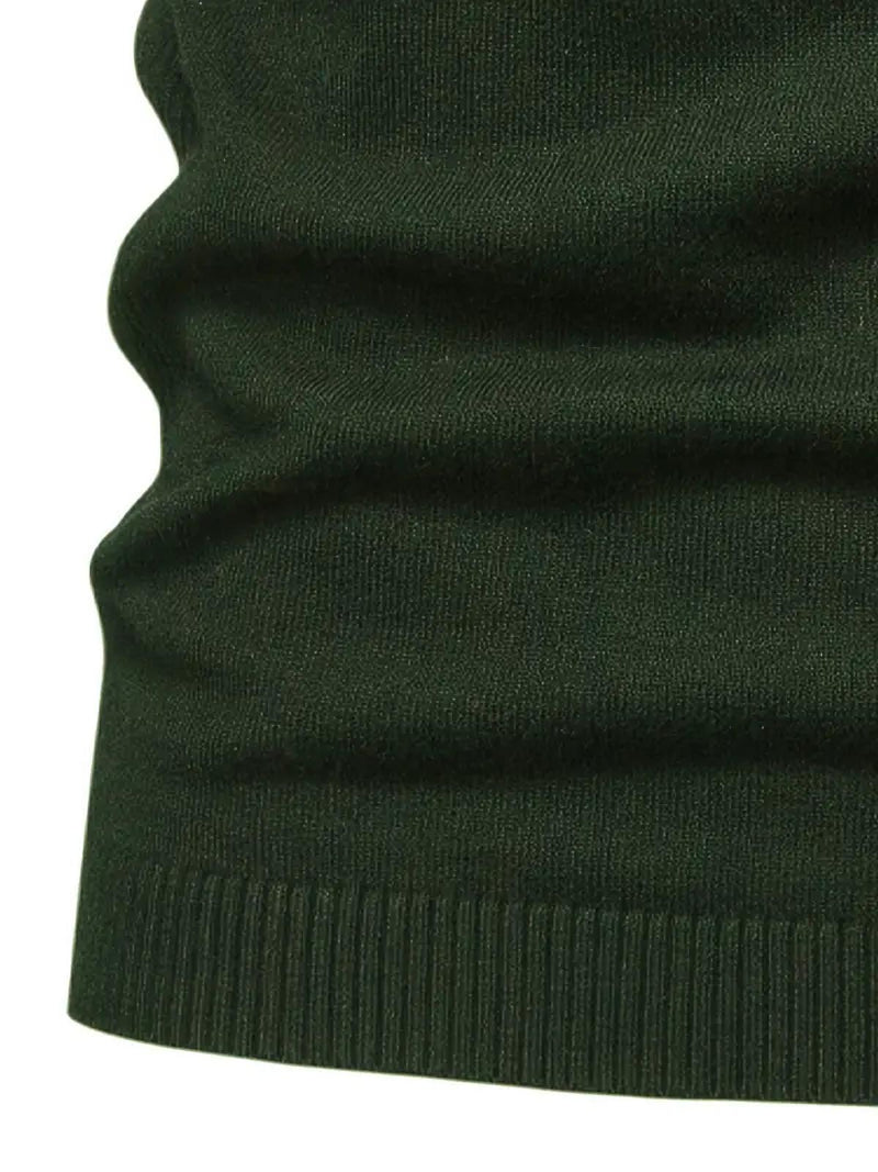 Men&#39;s Soft Knit Slim Fit Turtleneck Sweater