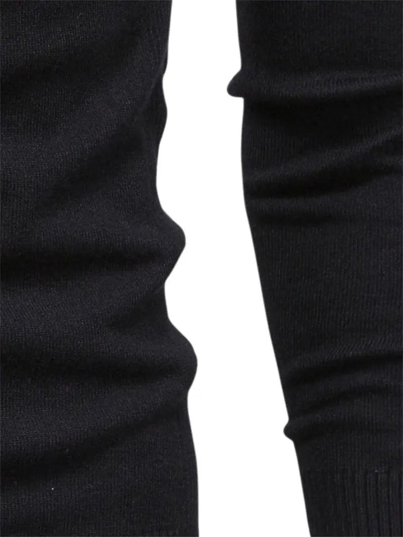 Men&#39;s Soft Knit Slim Fit Turtleneck Sweater