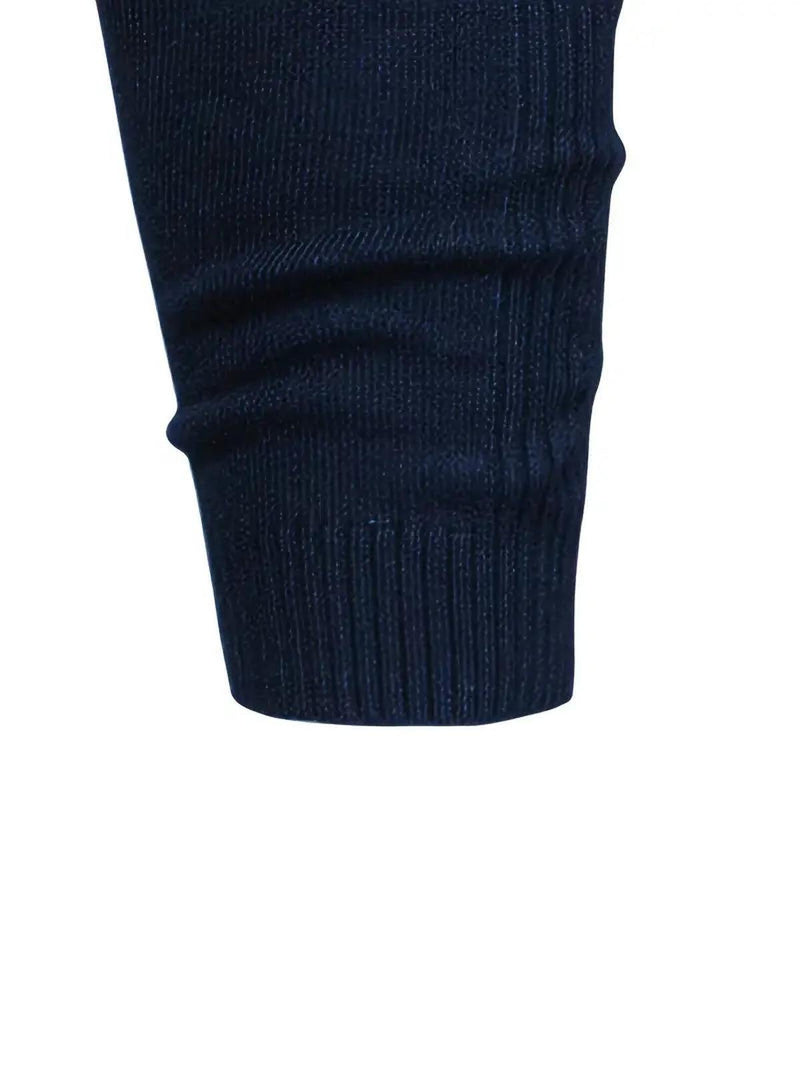 Men&#39;s Soft Knit Slim Fit Turtleneck Sweater