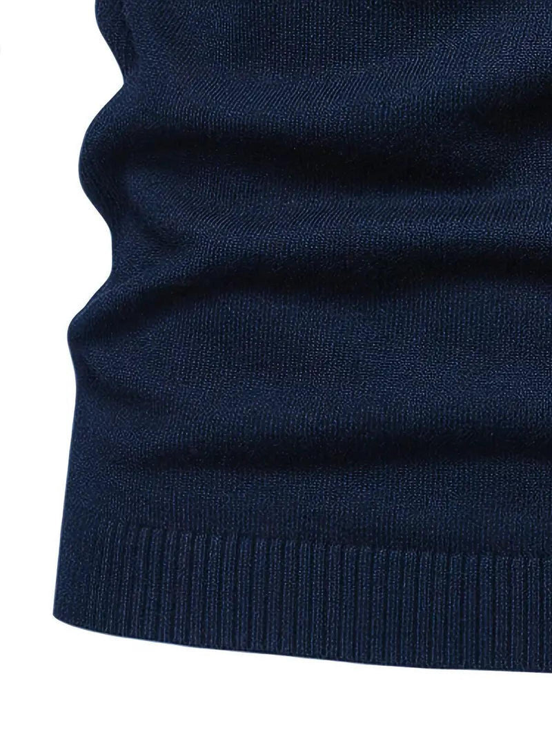 Men&#39;s Soft Knit Slim Fit Turtleneck Sweater