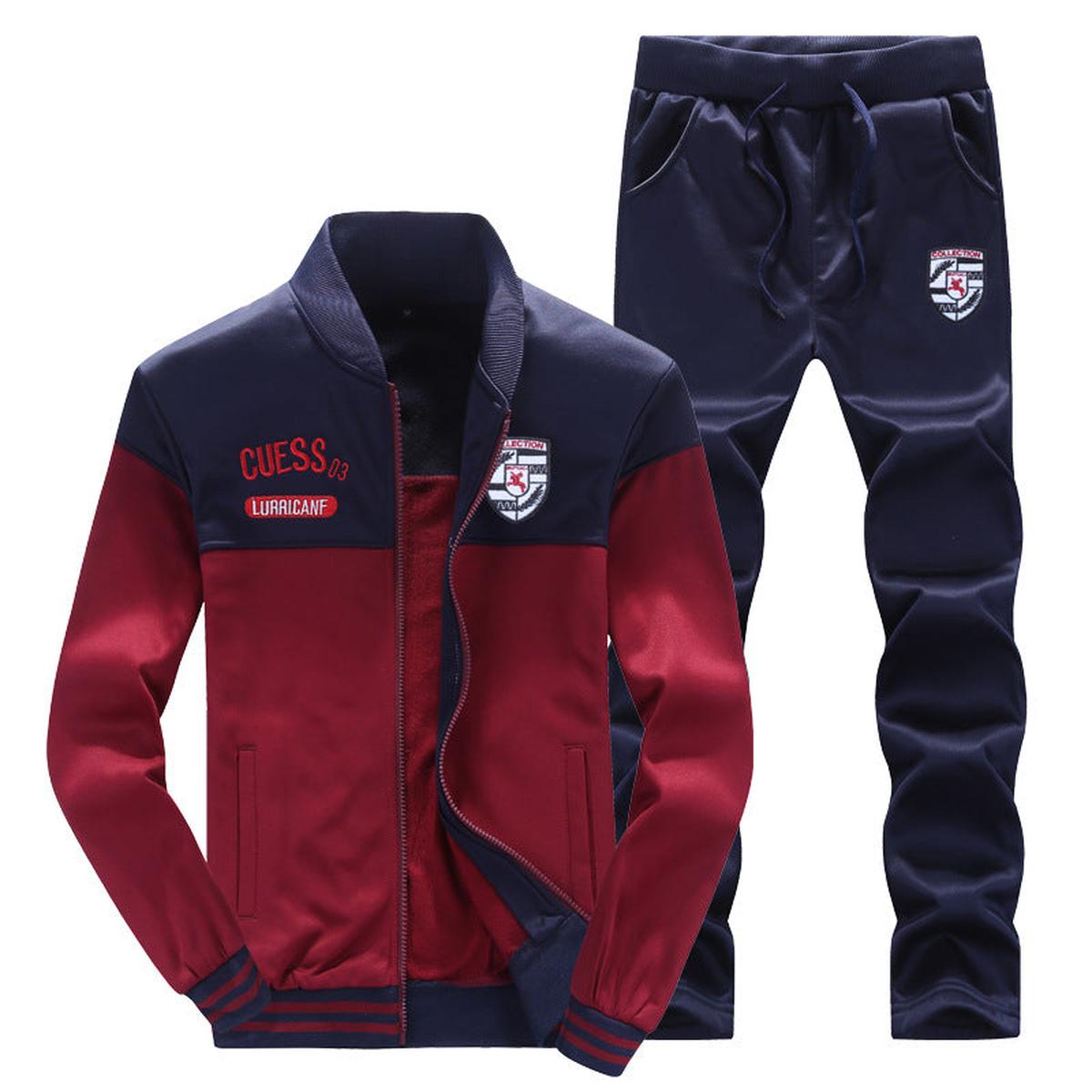 Men&#39;s Sport Training Set With Baseball-Inspired Design