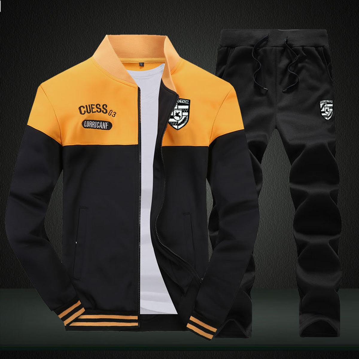 Men&#39;s Sport Training Set With Baseball-Inspired Design