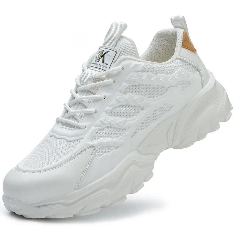 Men&#39;s Steel Toe Safety Shoes With Slip-Resistant Sole