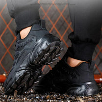 Men&#39;s Steel Toe Safety Shoes With Slip-Resistant Sole