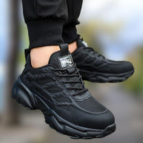 Men&#39;s Steel Toe Safety Shoes With Slip-Resistant Sole
