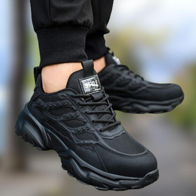 Men&#39;s Steel Toe Safety Shoes With Slip-Resistant Sole