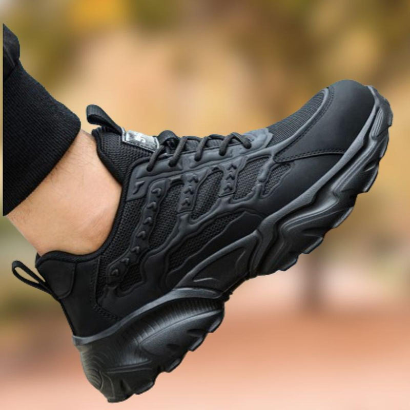 Men&#39;s Steel Toe Safety Shoes With Slip-Resistant Sole
