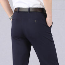 Men&#39;s Stretch Pants With Water-Resistant Fabric