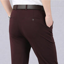 Men&#39;s Stretch Pants With Water-Resistant Fabric