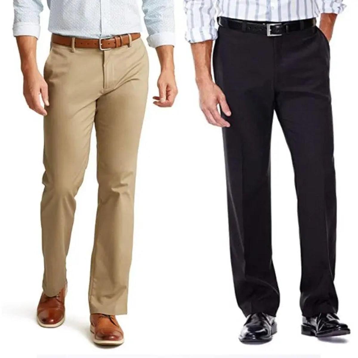 Men&#39;s Stretchy Formal Trousers