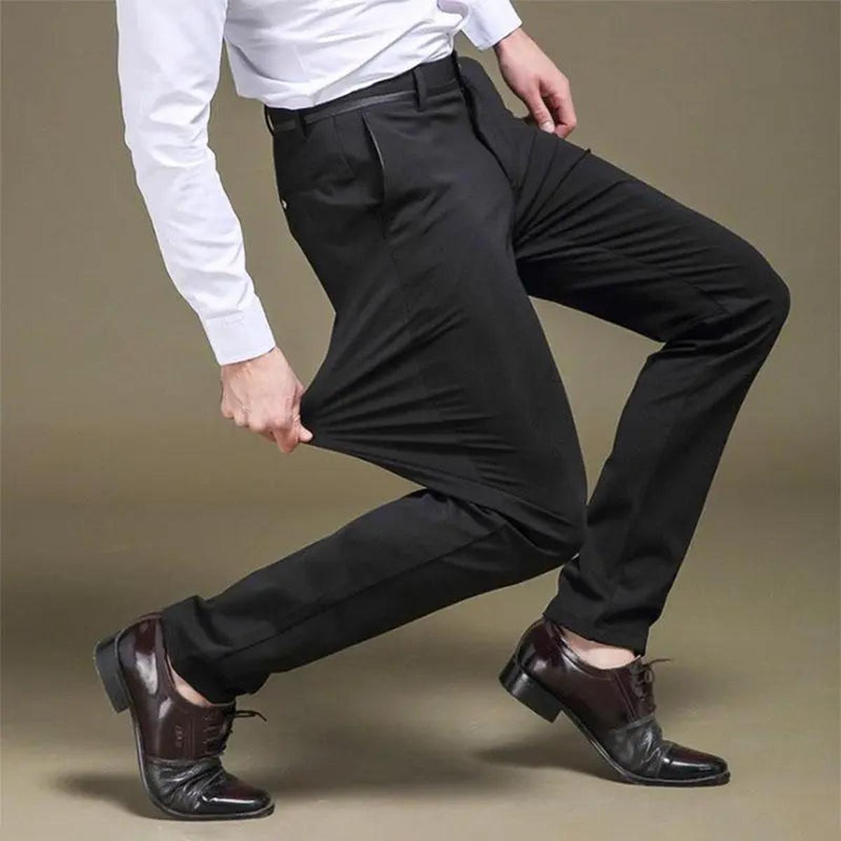 Men&#39;s Stretchy Formal Trousers