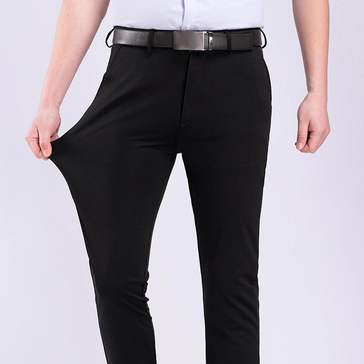 Men&#39;s Stretchy Formal Trousers