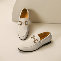 Men&#39;s Suede Horsebit Loafers