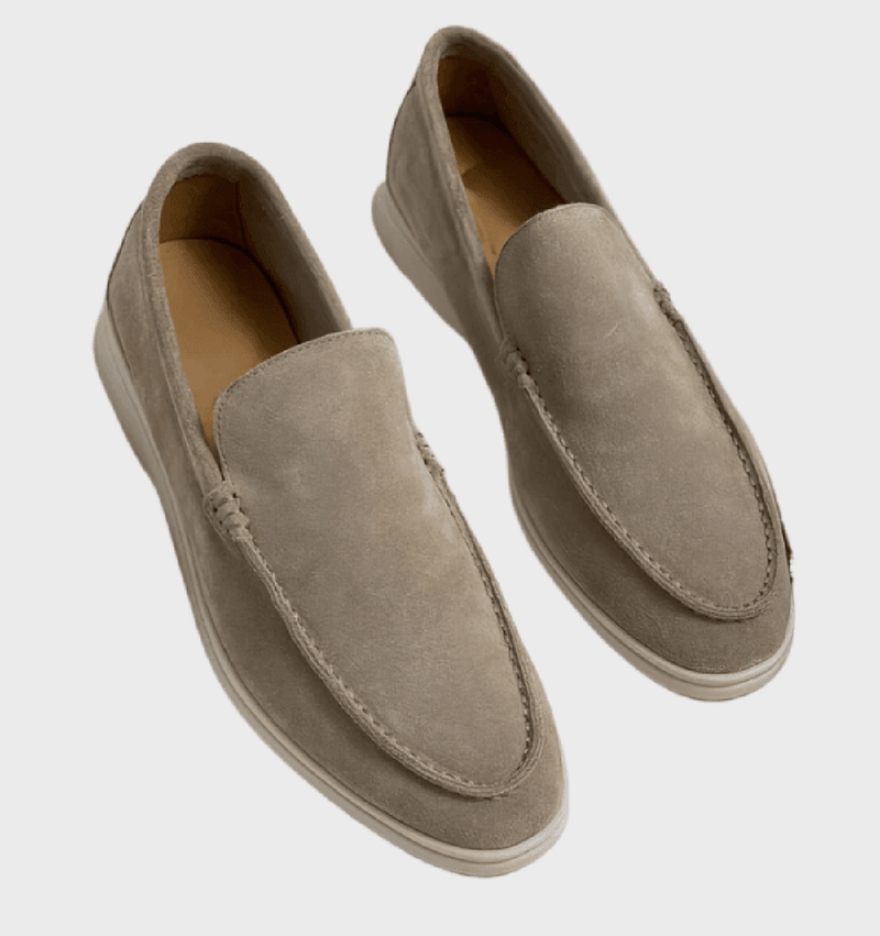 Men&#39;s Suede Loafers Comfortable Stylish Spring Shoes