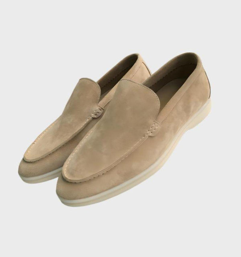 Men&#39;s Suede Loafers Comfortable Stylish Spring Shoes