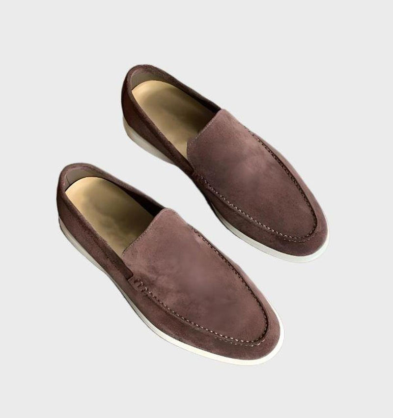 Men&#39;s Suede Loafers Comfortable Stylish Spring Shoes