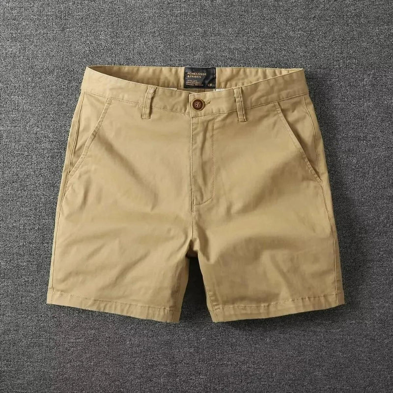 Men&#39;s Summer Chino Shorts With Comfort Fit