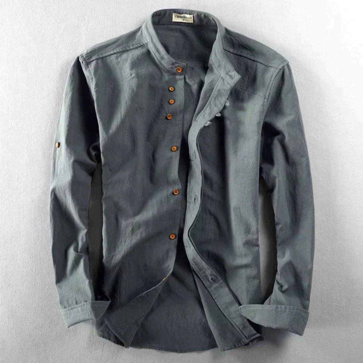 Men&#39;s Summer Shirt 2025 - Traditional Japanese Design