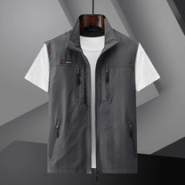 Men&#39;s Summer Utility Vest With Multiple Pockets
