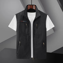 Men&#39;s Summer Utility Vest With Multiple Pockets