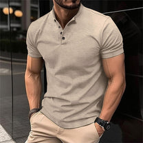 Men&#39;s Tailored Polo Shirt With Breathable Fabric