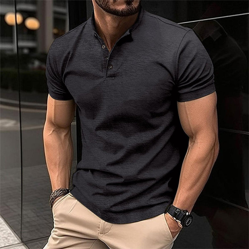 Men&#39;s Tailored Polo Shirt With Breathable Fabric
