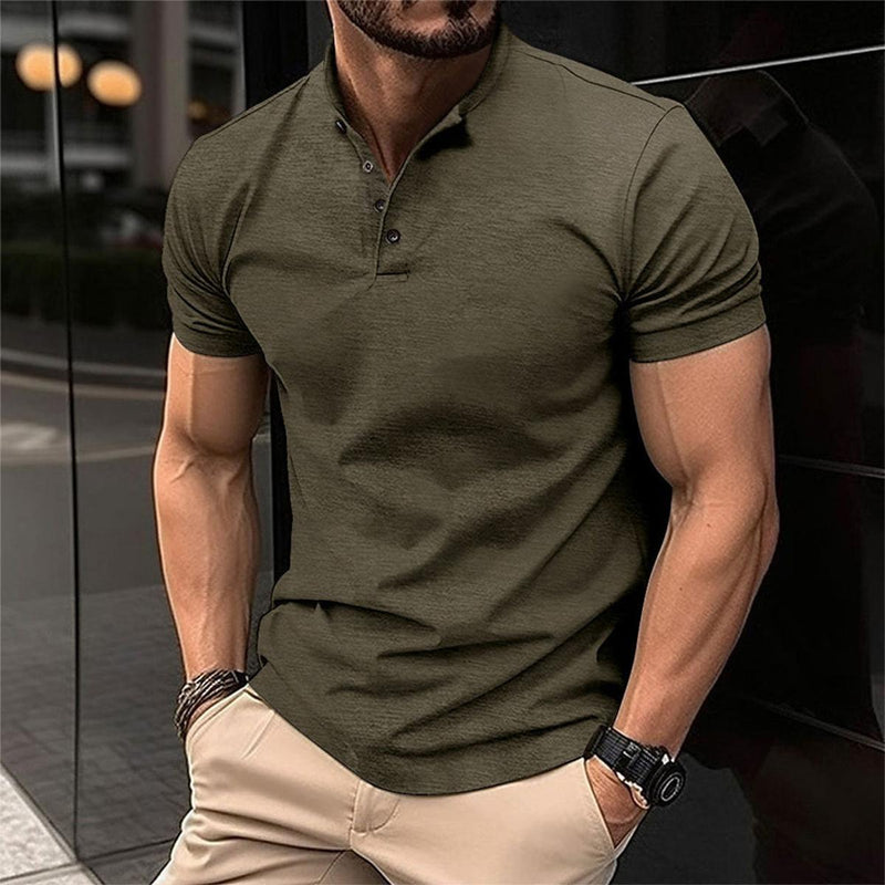Men&#39;s Tailored Polo Shirt With Breathable Fabric